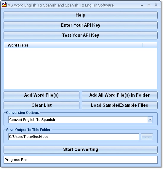 MS Word Convert Documents From English To Spanish