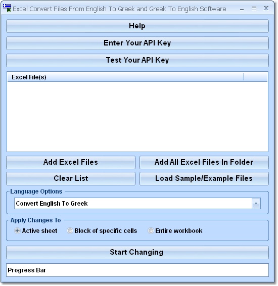 Excel Convert Files From English To Greek and Gree