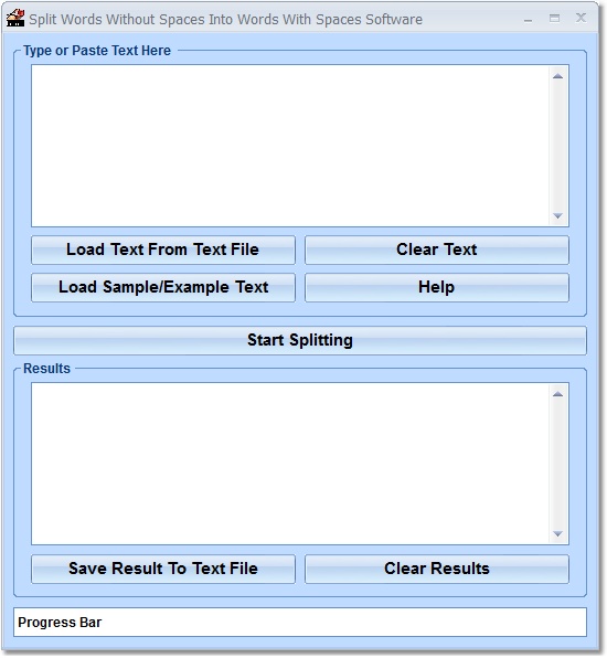 Split Words Without Spaces Into Words With Spaces