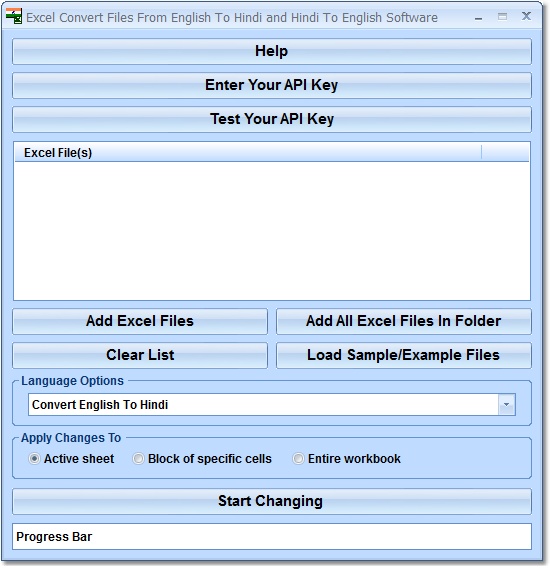 Excel Convert Files From English To Hindi and Hind