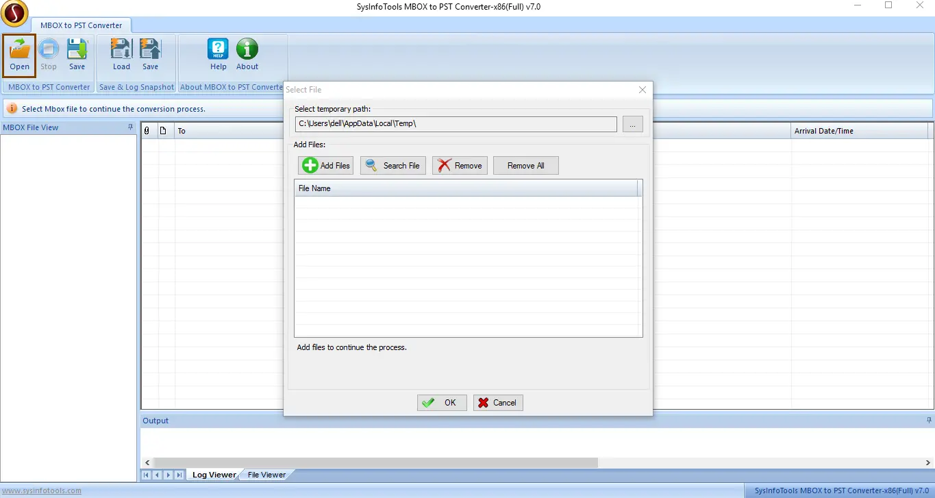 Sysinfo MBOX Converter Tool