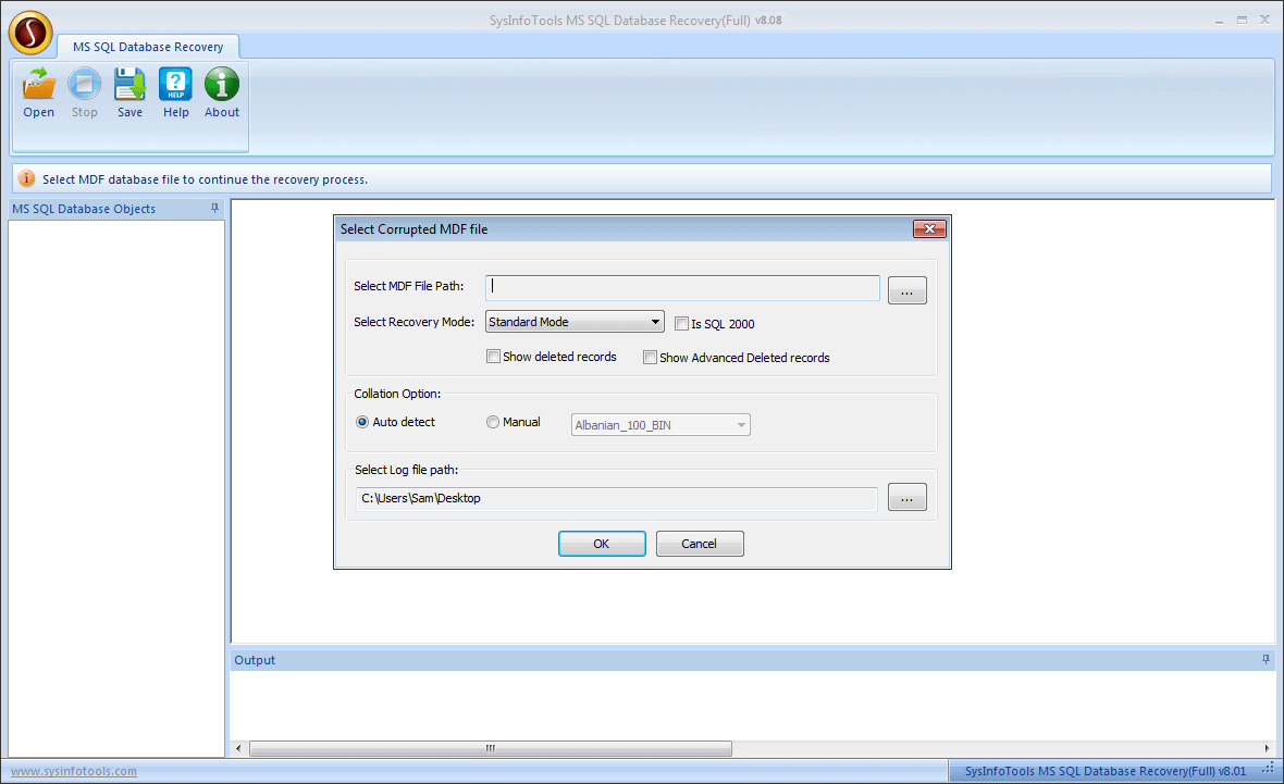 Microsoft SQL Repair Tool