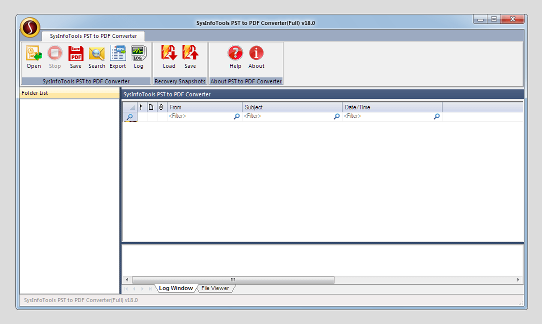 SysInfo PST to PDF Converter