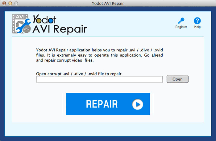 Yodot AVI Repair for Mac