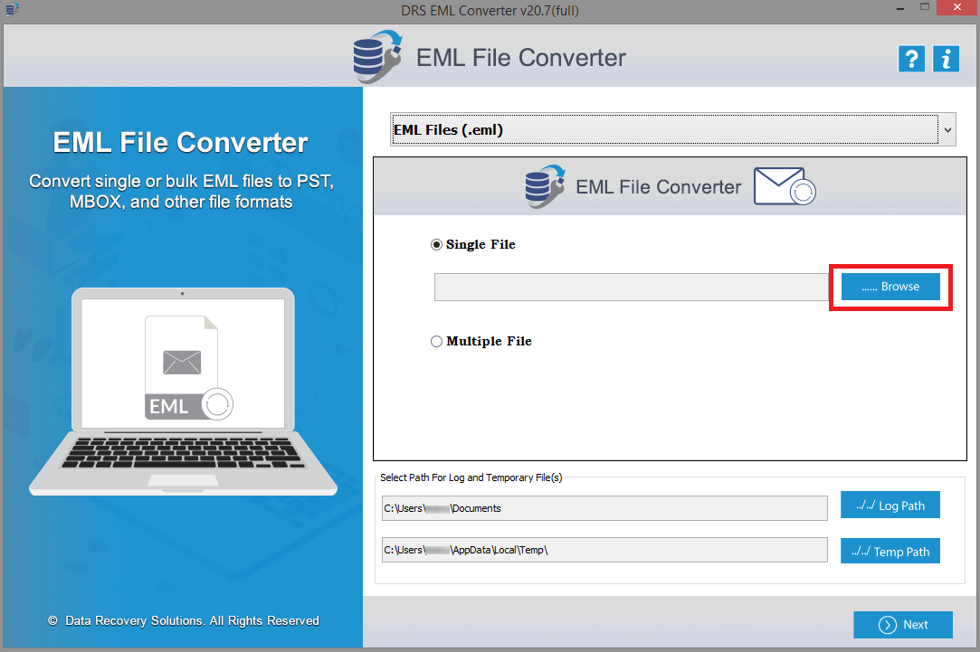 EML File Converter