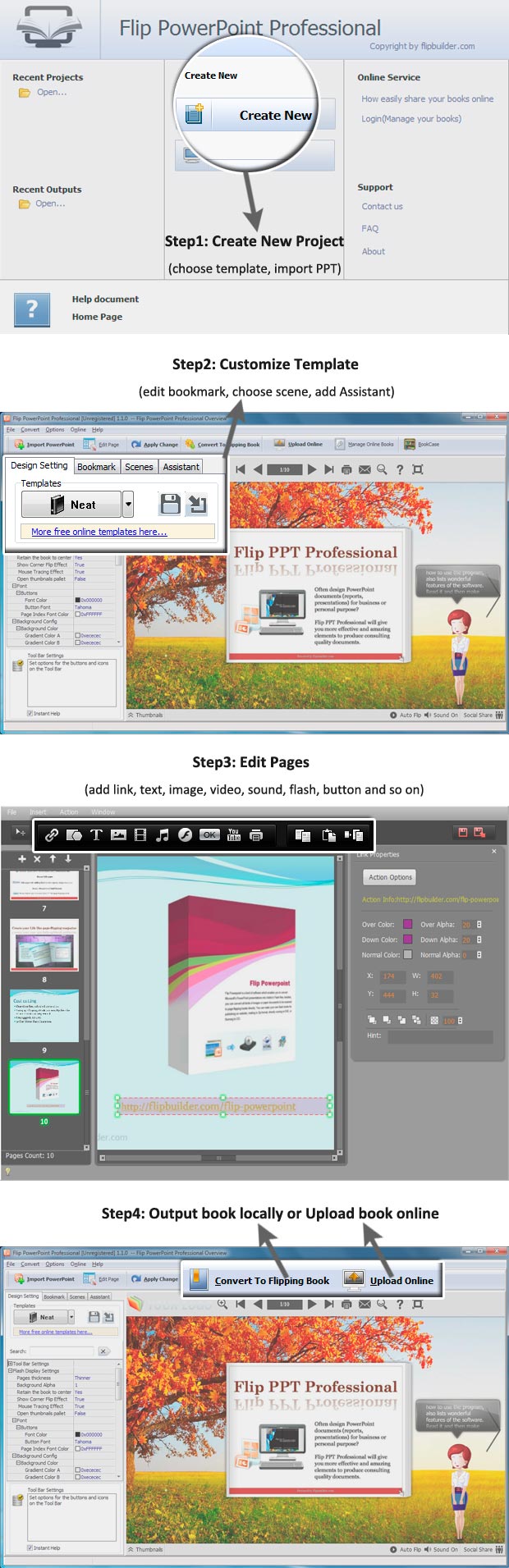 Flip Powerpoint Professional