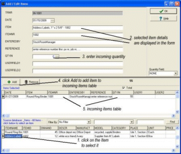 Stockroom Organizer Pro