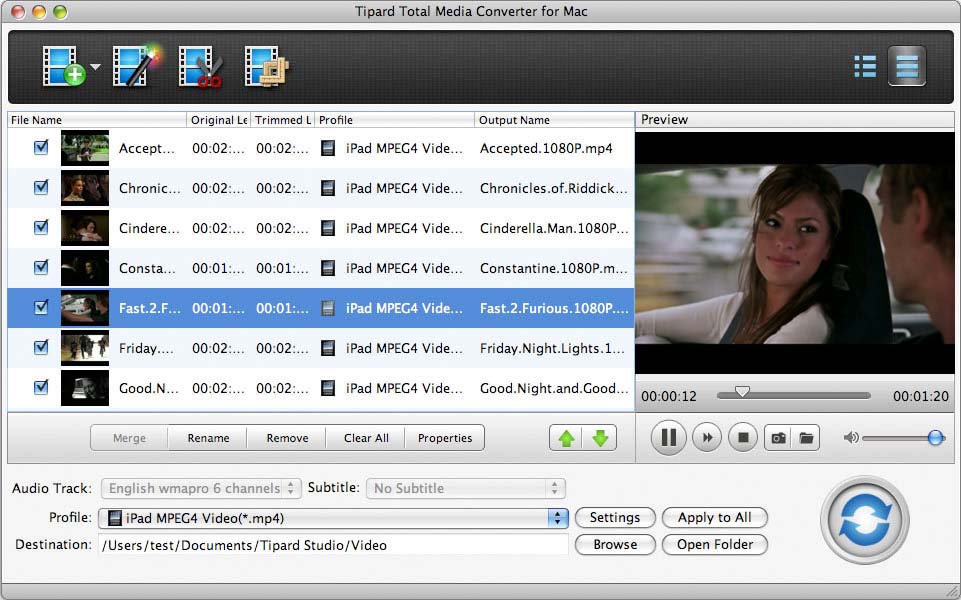 Tipard Total Media Converter for Mac