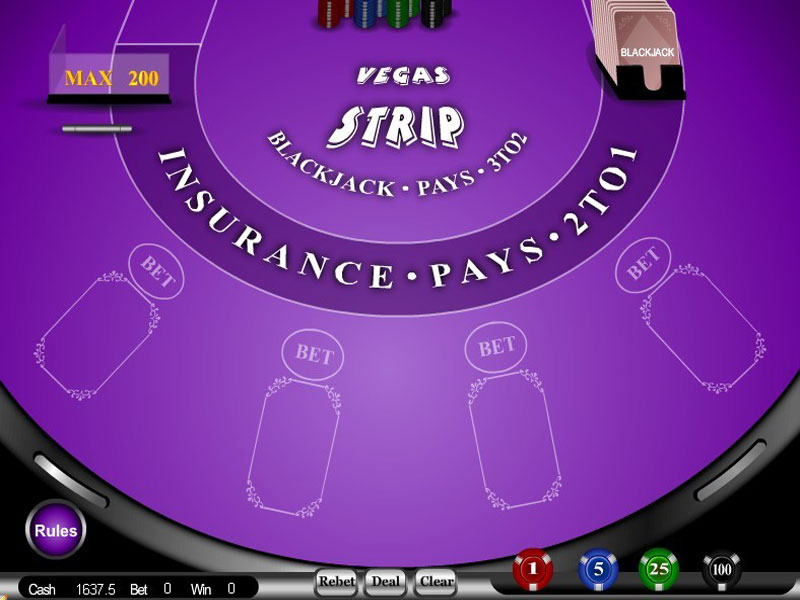 Vegas Strip Blackjack