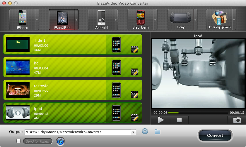 Video Converter for Mac