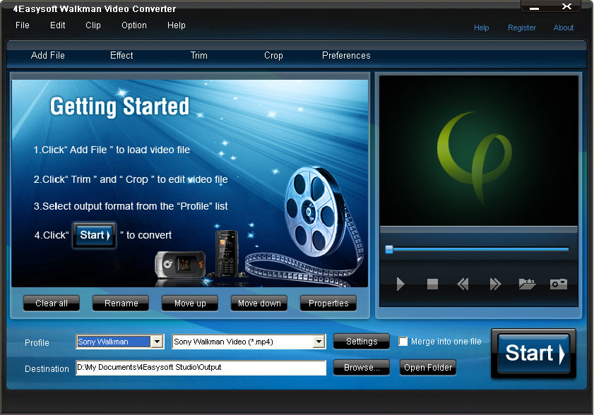 4Easysoft Walkman Video Converter