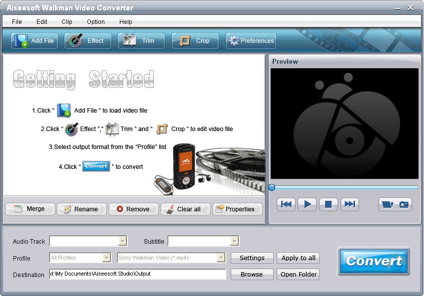 Aiseesoft Walkman Video Converter