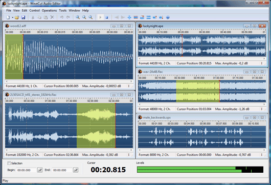 WaveCut Audio Editor