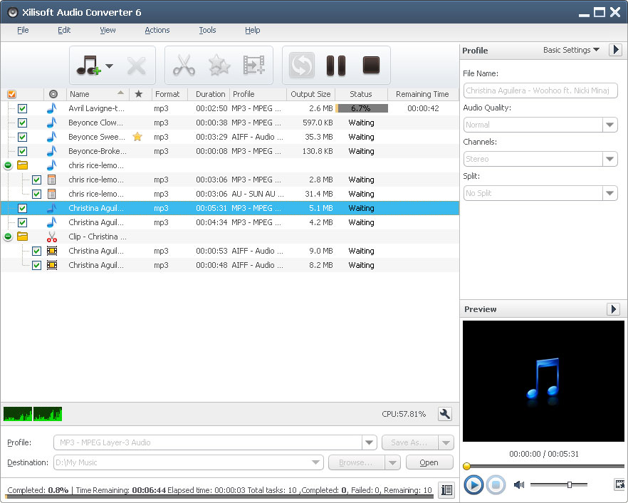 Xilisoft Audio Converter