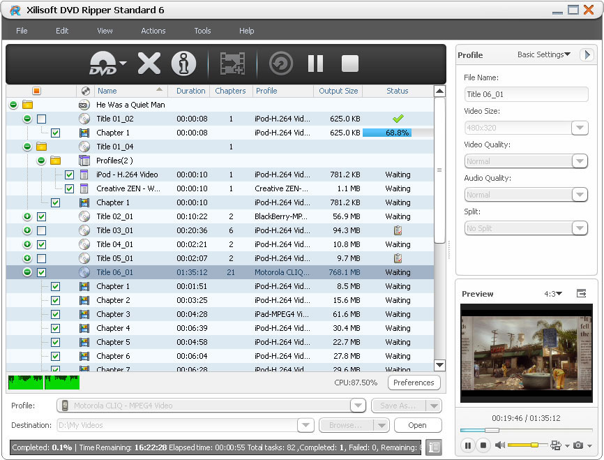 Xilisoft DVD Ripper Standard