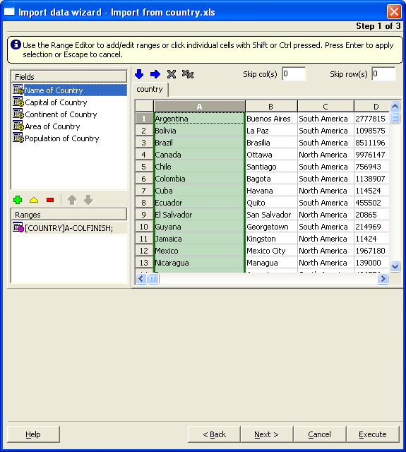 Advanced Data Import VCL