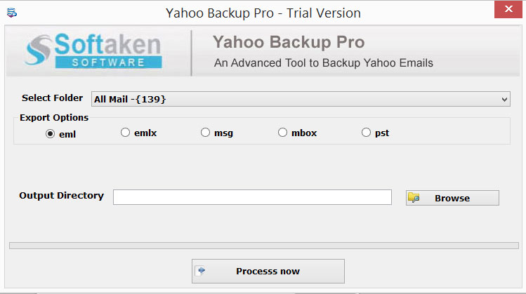 Yahoo backup Pro Software